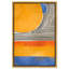 «Sun Is Reflection» par Oliver Gal - peinture sur toile à cadre flottant