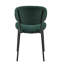 Chaises de salle à manger en tissu, chaises de salle à manger de style moderne Mid-Century, chaises de salle à manger de cuisine, dossier incurvé et chaise de salle à manger rembourrée avec pieds en métal-1190030735-1190030734