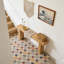 Console en bois massif 63 "