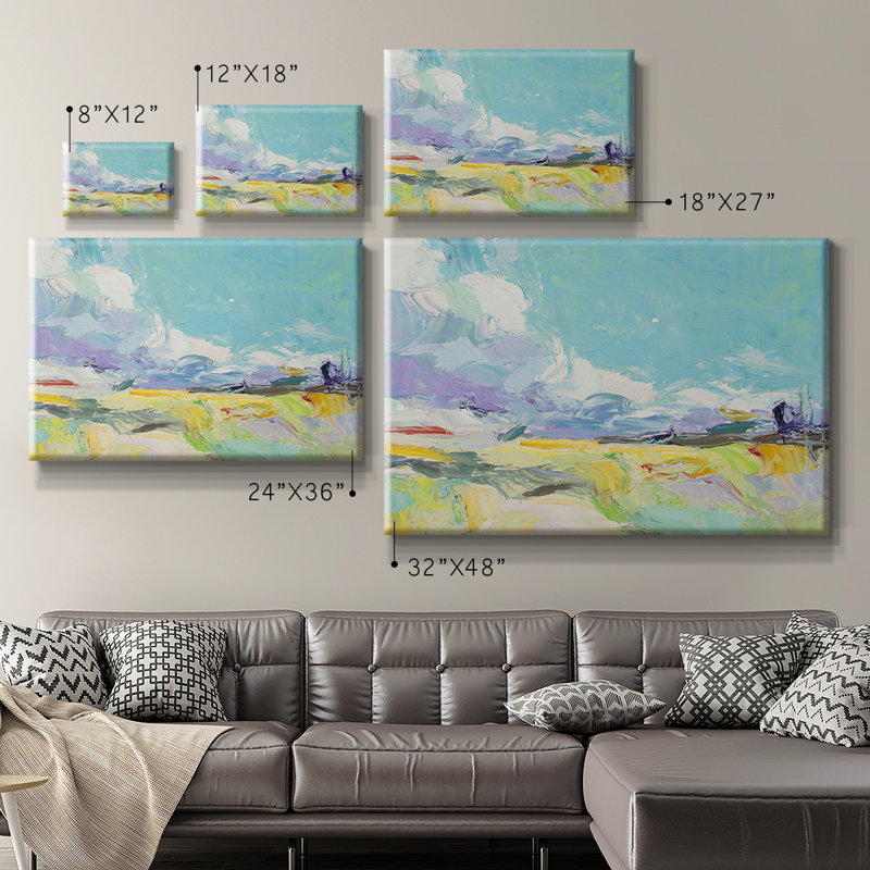 Toile tendue Travels Premium Gallery - prête à être accrochée, H 32 po x l 48 po
