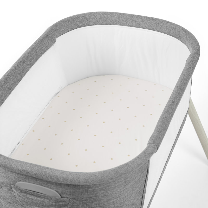 2 PACK FITTED CRIB SHEETS - BUNNYCHINO