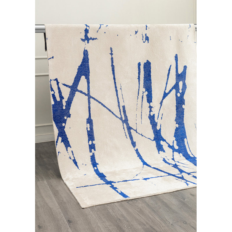 Rapture Abstract Area Rug, Rectangle 7'10" x 9'10"