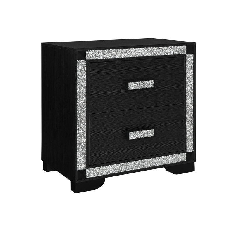 Table de chevet Soulmarie, Charcoal