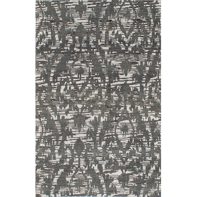 Flahiff One-of-a-Kind 4'11" X 7'10" New Age Wool Area Rug in Gray