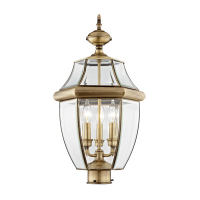 Tête de lanterne câblée 1 lumière Arelene