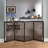 Huron Wood Free Standing Pet Gate with a Pair of Support Feet-115289939
