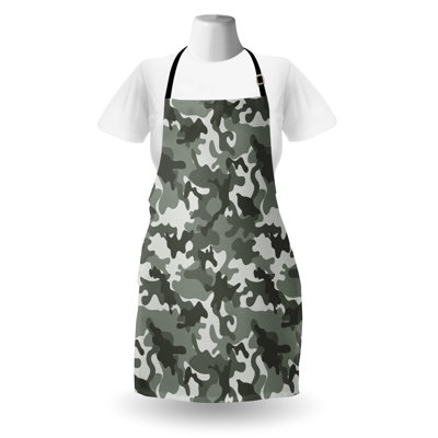 Camouflage Bib Apron