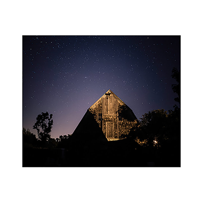 Grange Print by Francis Augustine, Acrylic, 48" H x 72" W x 0.1" D, No Mat