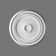 24-3/8 In x 1-5/8 In Egg and Dart Primed White Polyurethane Ceiling Medallion