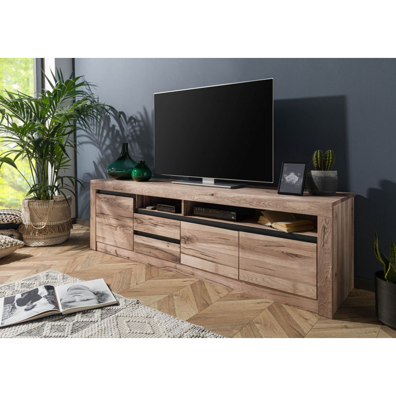 Montreux Unfinished TV Stand for TVs up to 43", White