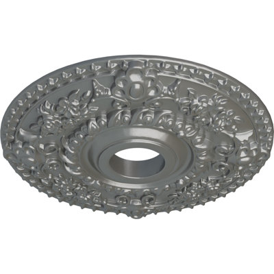 Médaillon de plafond de 18 po x P 3 po x P 1 1/2 po (convient aux auvents jusqu'à 7 1/4 po)