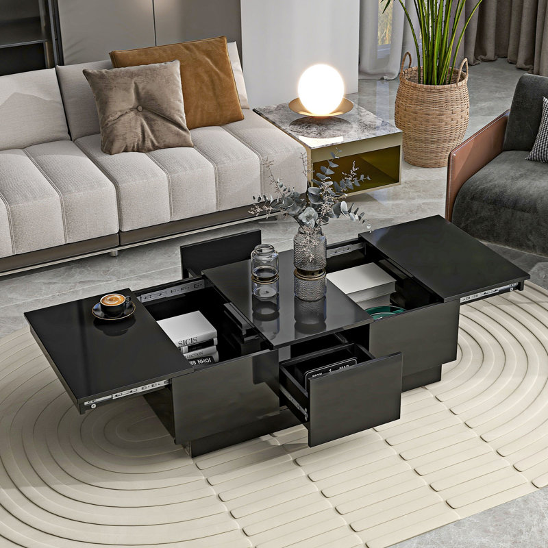 Table basse Guinther, Noir