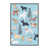 Toile avec cadre argent