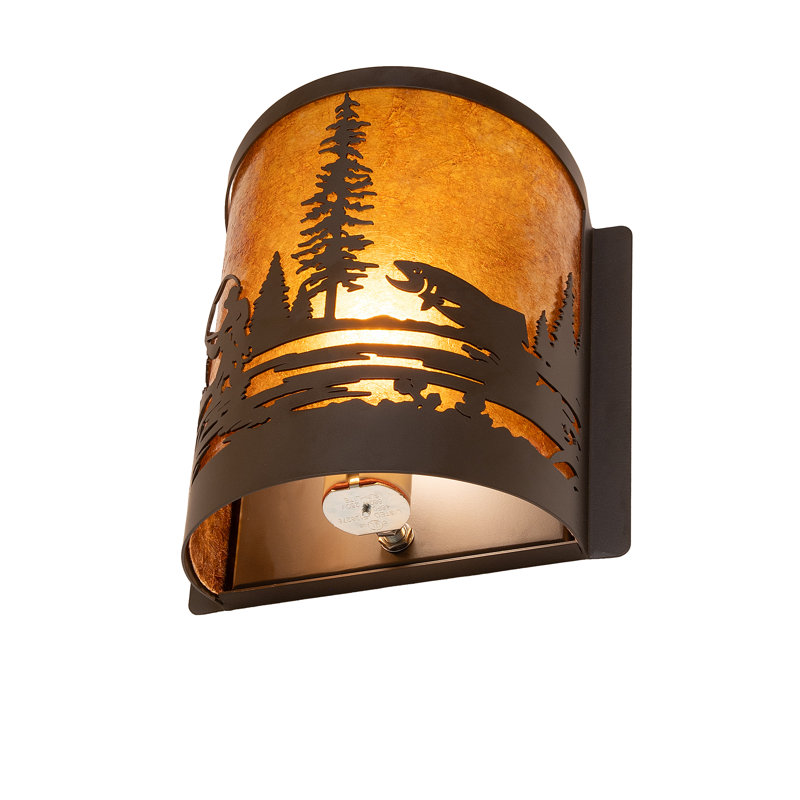 1 - Light Flush Mounted Sconce