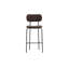 Addisan Upholstered Counter Stool with Metal Frame