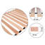 Wooden Bed Base White Noise Aveliss-105614286