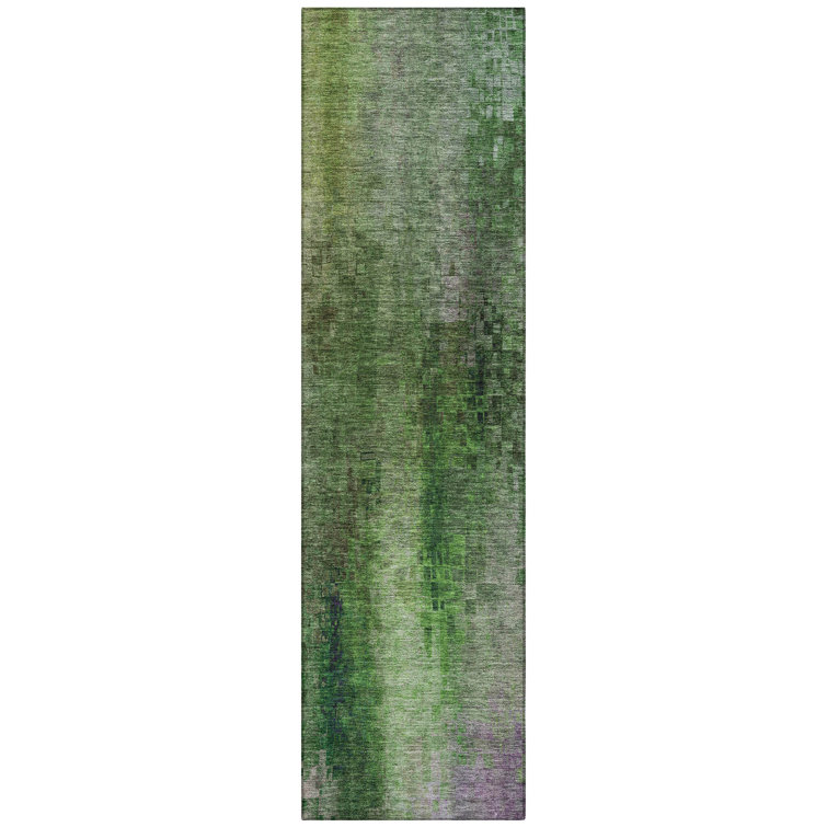 Machine Washable Indoor/Outdoor Brenden ACN2241 Abstract Rug