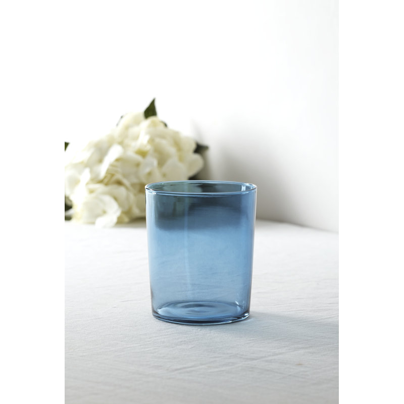 Grande verrerie empilable, ensemble de 6, Bleu
