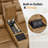 Zero zero clearance recliner  Electric Reclining Loveseat Sofa with Built-in Outlet & Storage, Faux Leather-510487817