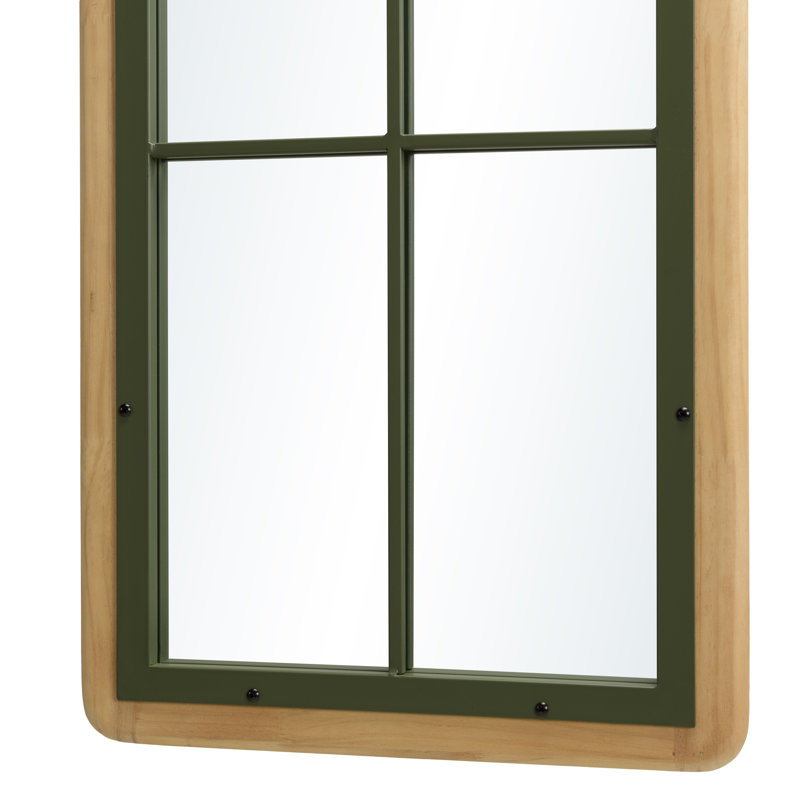 Ancle Metal Rectangle Mirror