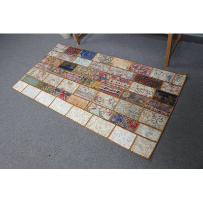 Discover This Vintage Turkish Rug Ideal For Your Nursery Or Kitchen With A Bohemian Twist