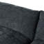 Canapé modulaire 115,5 po gris foncé avec sièges confortables et compartiments cachés