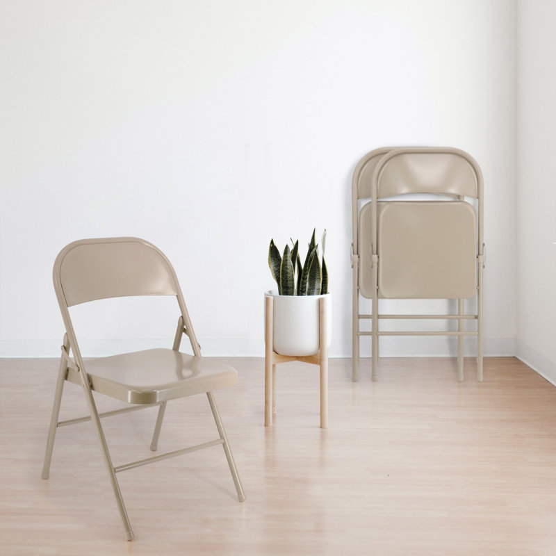 Letonia Metal Stackable Folding Chair Folding Chair Set