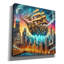 «Steam Punk Ship In Chicago» par Rey Klimt, art mural sur toile-310440737
