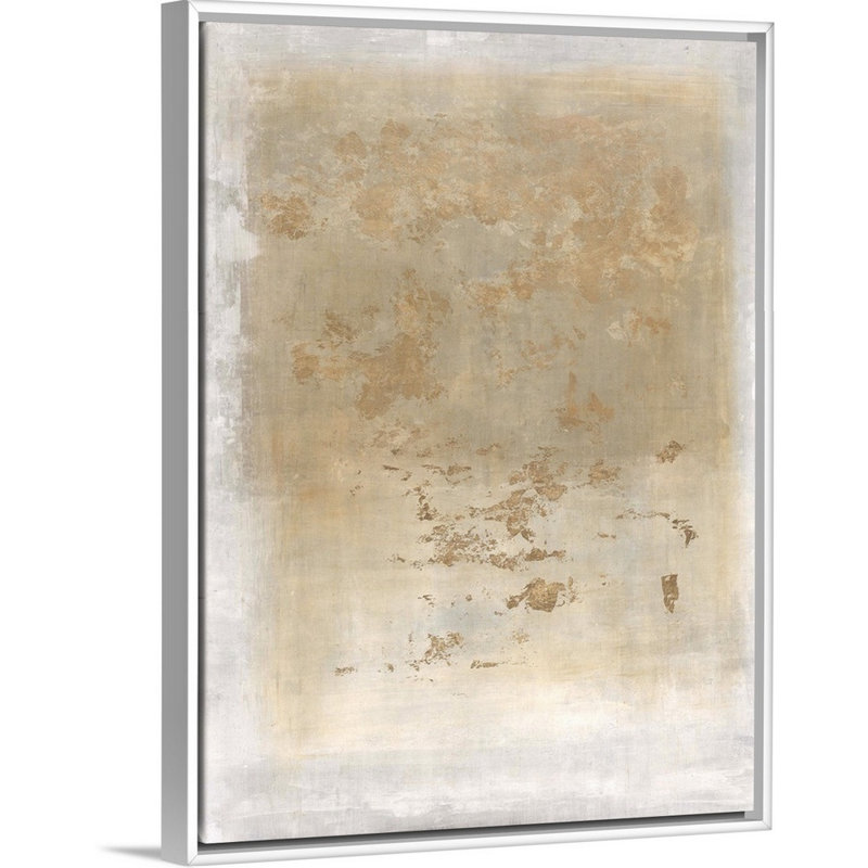 Mostly Misleading II - Print on Canvas, White Floater Framed, 42" H x 32" W x 1.75" D
