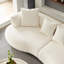 Canapé modulaire incurvé 102,36 pouces Mid Century Modern-618323346