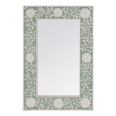 Vivienne Bone Inlay Wall Mirrored