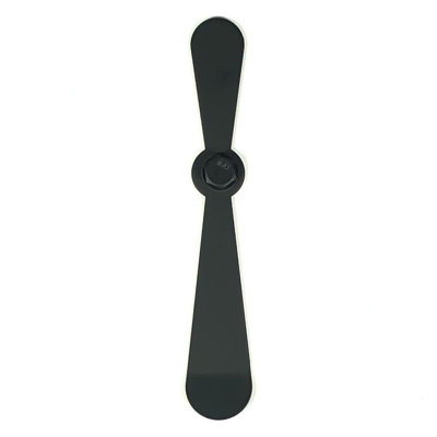 Acorn Propeller Shutter Holdback, Pair In Matte Black
