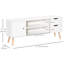 Crédence de rangement l 47,2 po Jennel