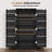 Brittlee 47.24 " H Kitchen Pantry with Adjustable Shelves-1699144705
