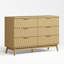 Commode double 6 tiroirs, l 47,2 po-234509552
