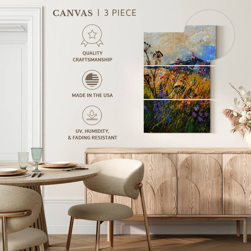 Alvord Wild Flowers, 32" H x 20" W