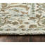 Tapis oriental ivoire / bleu en laine touffeté à la main Mounce-11942838