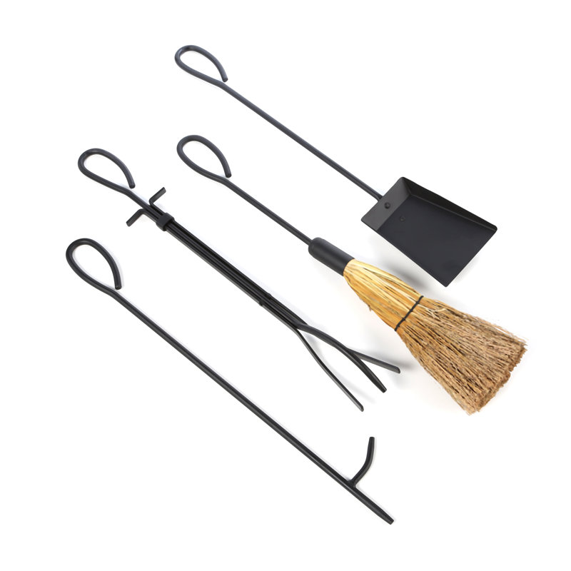 Ensemble d'outils pour foyer 5 pièces Pugliares