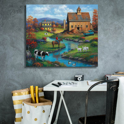 " Brown Barn Farm " by John Zaccheo