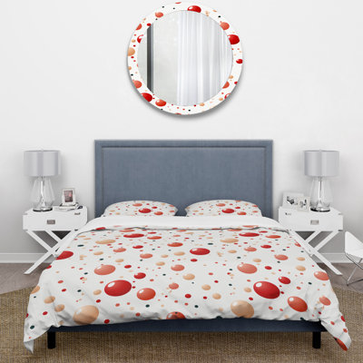 Playful Polka Dots II Dots Duvet Cover