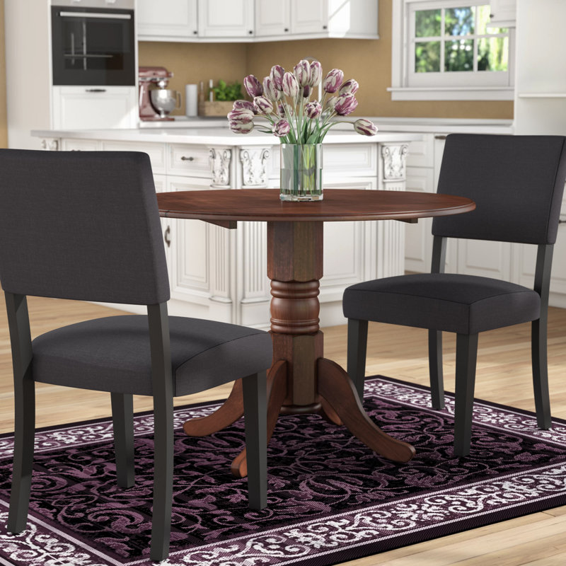 18'' H Linen Upholstered Side Chair