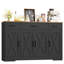 Buffet 55,1 po à 3 tiroirs et tablettes réglables Adra-1612593964