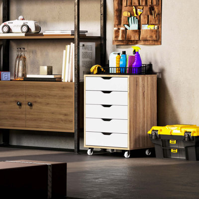 Danby 47cm Wide 5 -Drawer File Cabinet