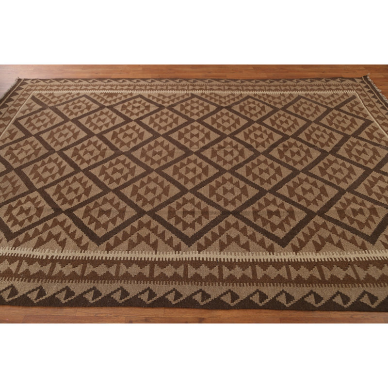 Geometric Kilim Oriental Area Rug 7x10