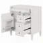 Meuble-lavabo de salle de bain 30 po sans lavabo supérieur, armoire de rangement moderne avec 2 tiroirs et un tiroir basculant-115999378