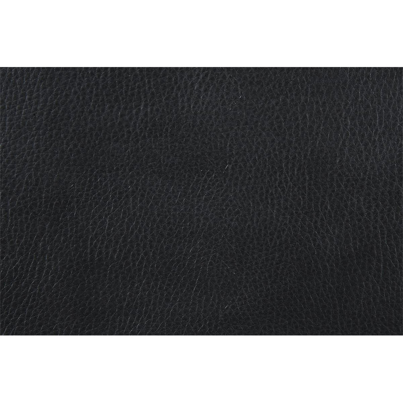 Canapé de couleur modulaire en similicuir ajustable, Similicuir noir