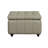 23.5" W Square Faux Leather Ottoman With Storage Puff with Casters-1613154856