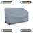 HeavyDuty Multipurpose Waterproof Outdoor Bench Cover, Patio Lounge 3-Seat Deep Bench Cover-436802274-436802296