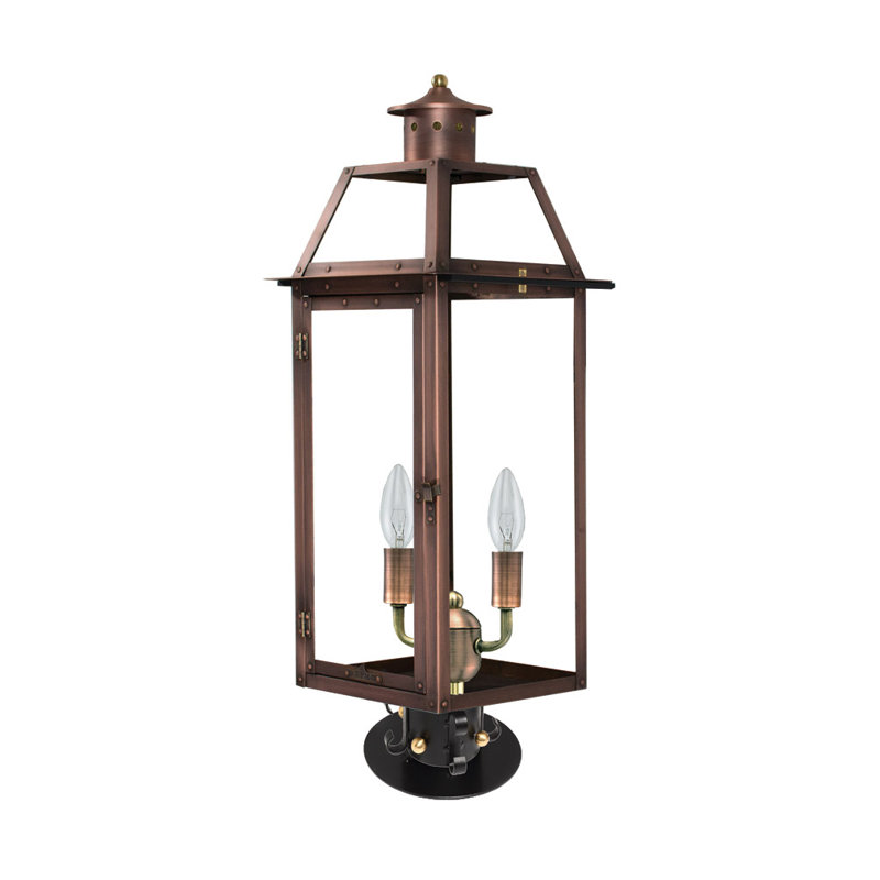 Beinville Outdoor Wall Lantern, 21" H x 9" W x 10.5" D