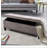 Tufted Top Soft Close Storage Bench Simple design, comfortable and durable, multi-functional bench-8055725